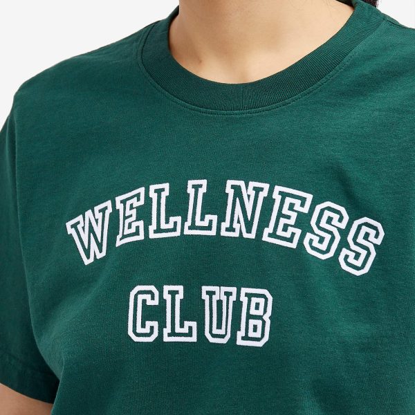 Sporty & Rich Wellness Club Cropped T-Shirt