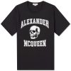 Alexander McQueen Varsity Skull Logo T-Shirt