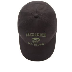 Alexander McQueen Varsity Skull Logo Cap