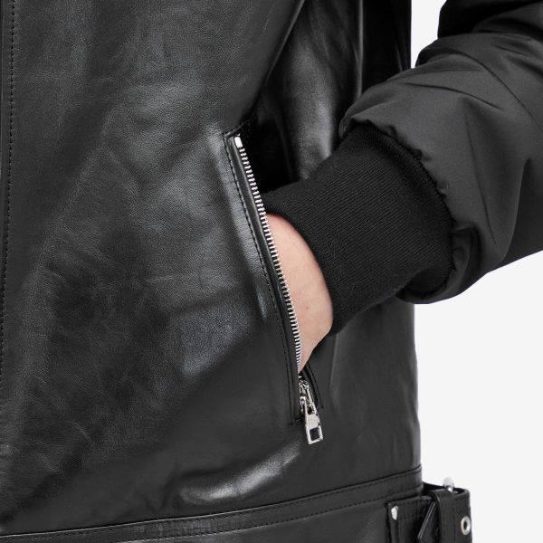 Alexander McQueen Hybrid Leather Jacket