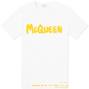 Alexander McQueen Graffiti Logo T-Shirt