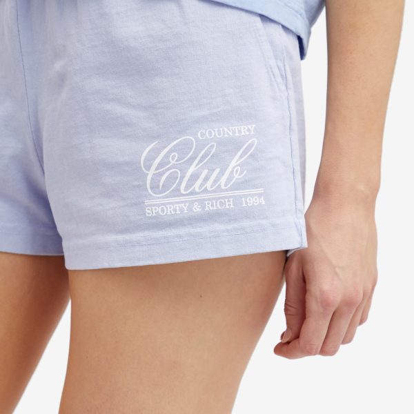 Sporty & Rich 94 Country Club Disco Shorts