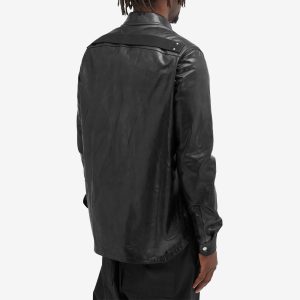 Rick Owens Leather Outershirt