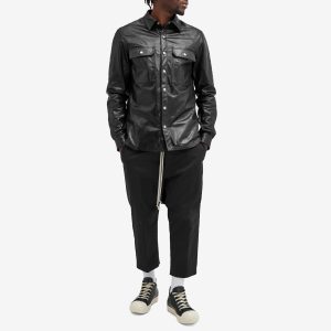 Rick Owens Leather Outershirt