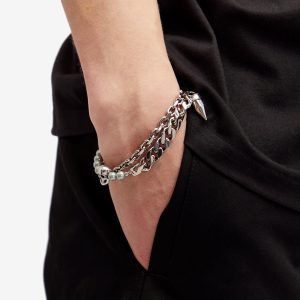 Alexander McQueen Skull & Pearl Bracelet