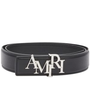 AMIRI 4cm Staggered Logo Belt