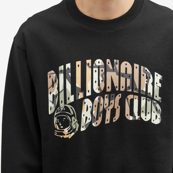 Billionaire Boys Club Camo Arch Logo Sweatshirt
