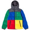 Polo Ralph Lauren Colour Block Fleece Puffer Jacket