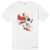 Alexander McQueen Obscured Skull Print T-Shirt