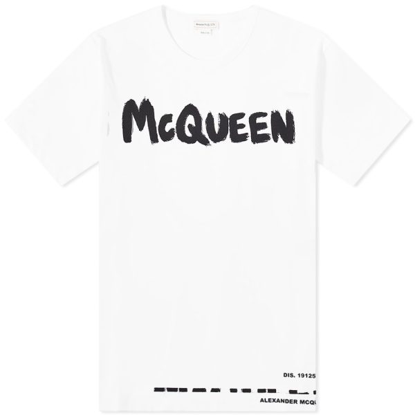 Alexander McQueen Grafitti Logo Tee