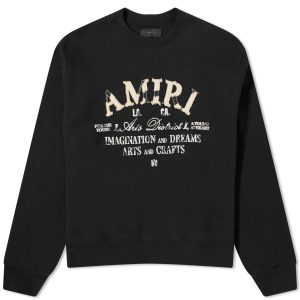 AMIRI Distressed Arts District Crew Sweater