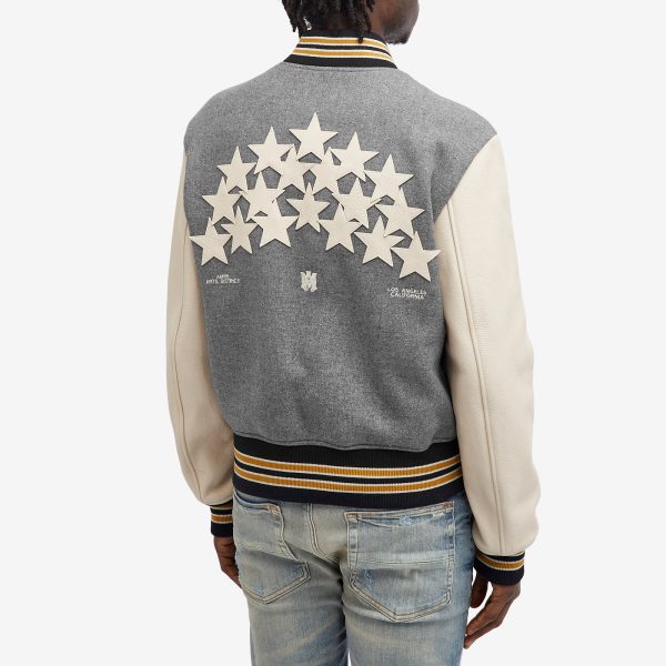 AMIRI Oversized Stars Varsity Jacket
