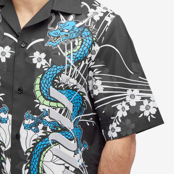 AMIRI CNY Dragon Short Sleeve Vacation Shirt