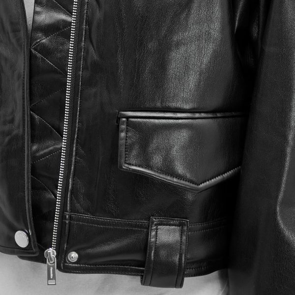 Nanushka Hollie Leather Look Jacket