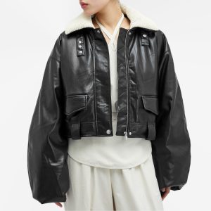 Nanushka Hollie Leather Look Jacket