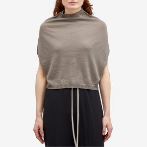 Rick Owens Cropped Crater Knit Top