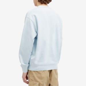 C.P. Company Cotton Diagonal Fleece Logo Sweatshirt