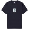 C.P. Company 30/2 Mercerized Jersey Twisted Graphic T-Shirt