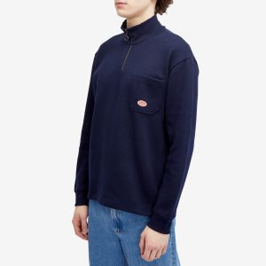 Armor-Lux Half Zip Pocket Sweatshirt