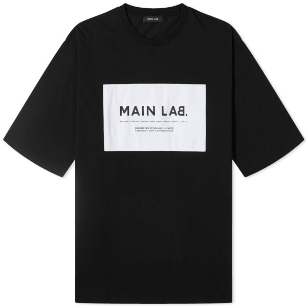 Balmain Main Lab Logo T-Shirt
