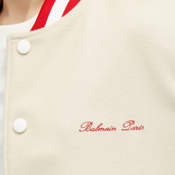 Balmain Signature Varsity Jacket
