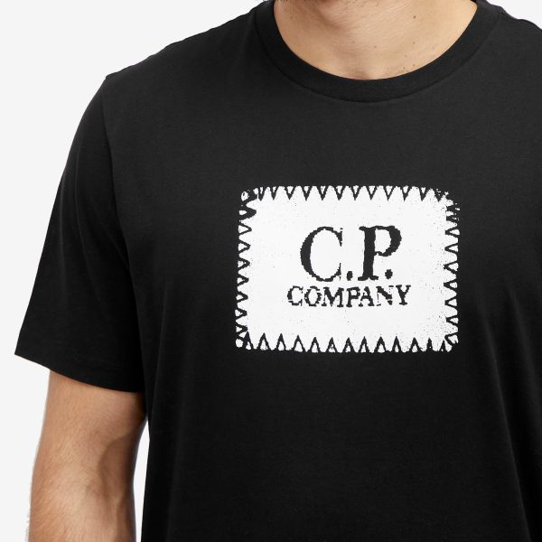 C.P. Company 30/1 Jersey Label Style Logo T-Shirt