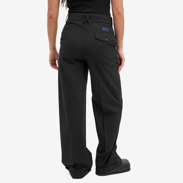 Kenzo Solid Tailored Trousers