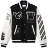 Off-White Wool Varsity Jacket