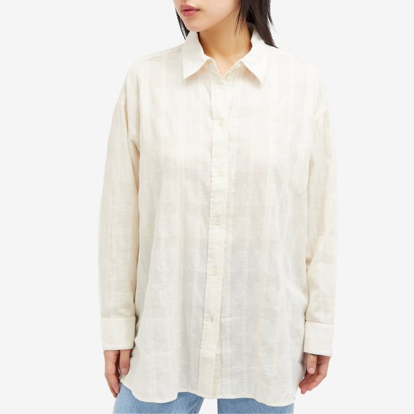 Nudie Jeans Co Monica Embroidered Shirt