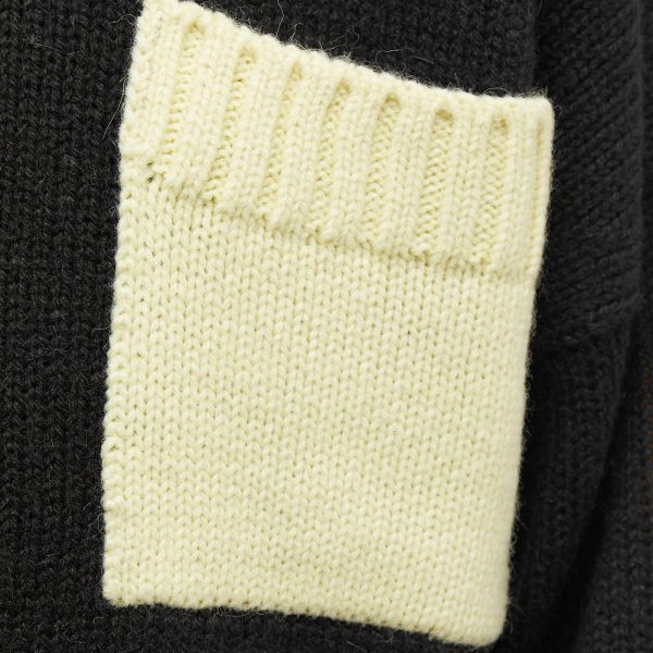 JW Anderson Contrast Pocket Knit