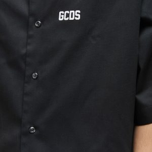 GCDS Low Band Logo Bowling Shirt