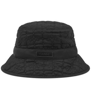GANNI Quilted Tech Bucket Hat