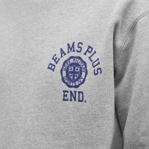 END. x Beams Plus Varsity College Crew Sweat