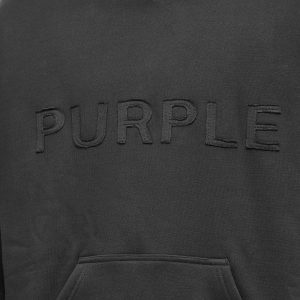 Purple Brand Fleece Logo Hoodie