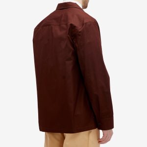 Jil Sander Organic Cotton Zip Overshirt
