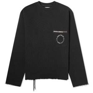 Honor the Gift Pocket Crew Sweater