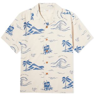 Nudie Jeans Co Arvid Waves Hawaii Shirt