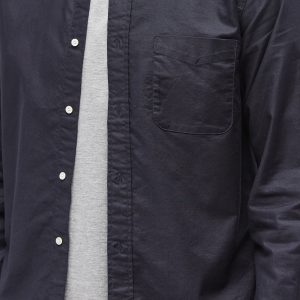 Beams Plus Button Down Solid Oxford Shirt
