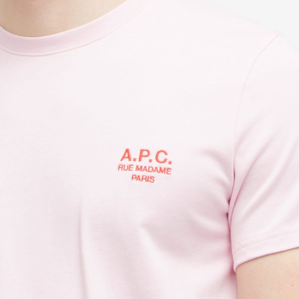 A.P.C. Raymond Embroidered Logo T-Shirt