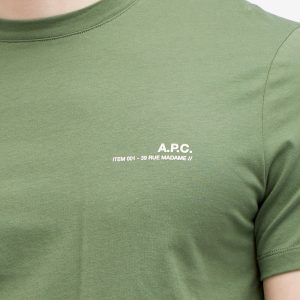 A.P.C. Item Logo T-Shirt