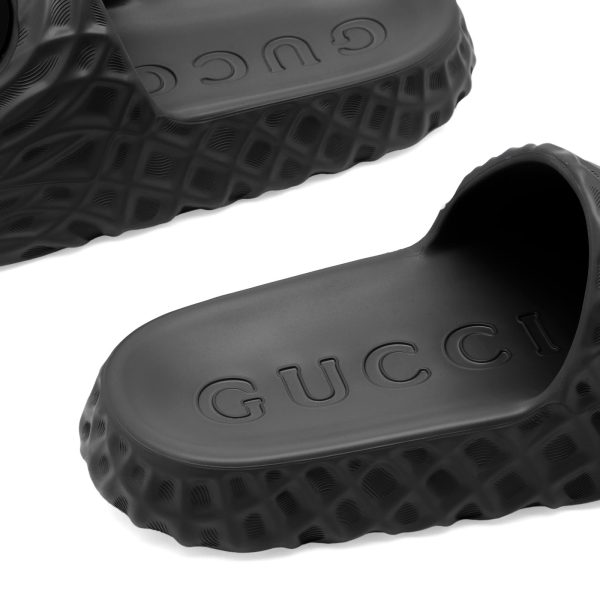 Gucci Interlocking Logo Ripple Sole Slide