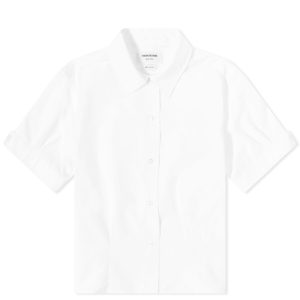 Thom Browne Short Sleeve Tucked Shirt