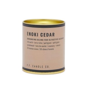 P.F. Candle Co. Enoki Cedar Incense Cones
