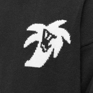 Palm Angels Hunter Intarsia Crew Knit