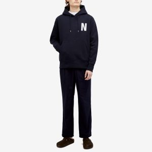 Norse Projects Arne Relaxed N Logo Hoodie