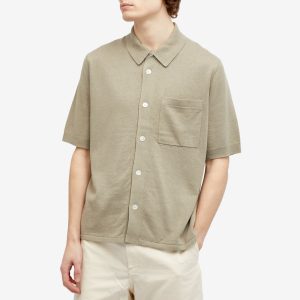 Norse Projects Rollo Cotton Linen Short Sleeve Shirt