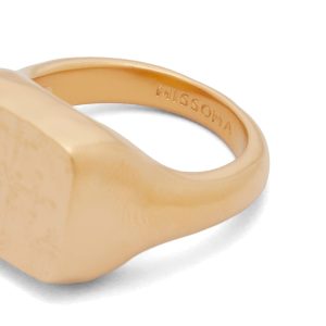 Missoma x Lucy Williams Signet Coin Ring