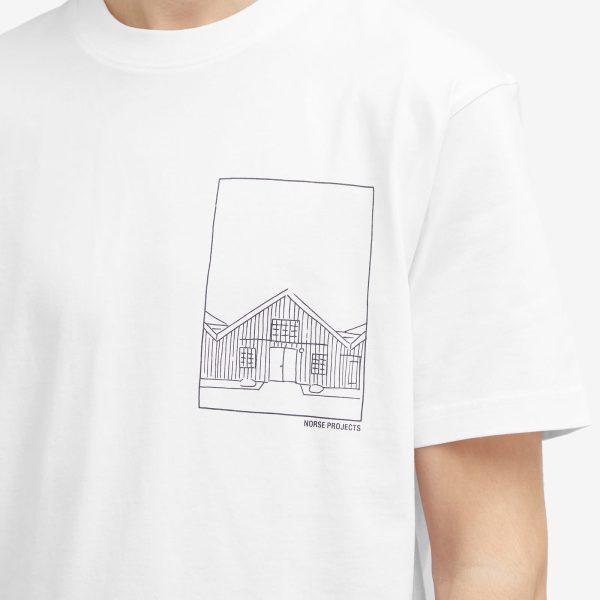 Norse Projects Johannes Kanonbadsvej Print T-Shirt