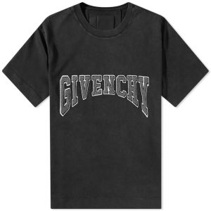Givenchy Embroidered College Logo Tee