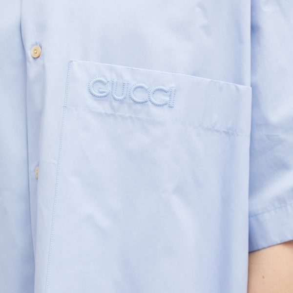 Gucci Heavy Cotton Short Sleeve Shirt